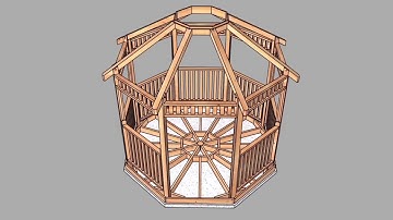 Outdoor Living Today Bayside Octagon Gazebo Assembly Overview Video