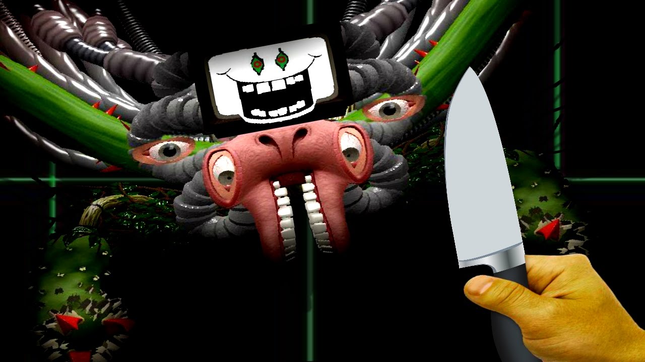 3D OMEGA FLOWEY FIGHT THIS IS INSANE!!!  YABTS: Yet Another Bad Time  Simulator 