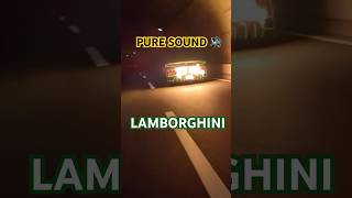 Pure Sound Lamborghini 🔥 #fire #exhaust #asmr #lamborghini #v12power #sound #viralshorts