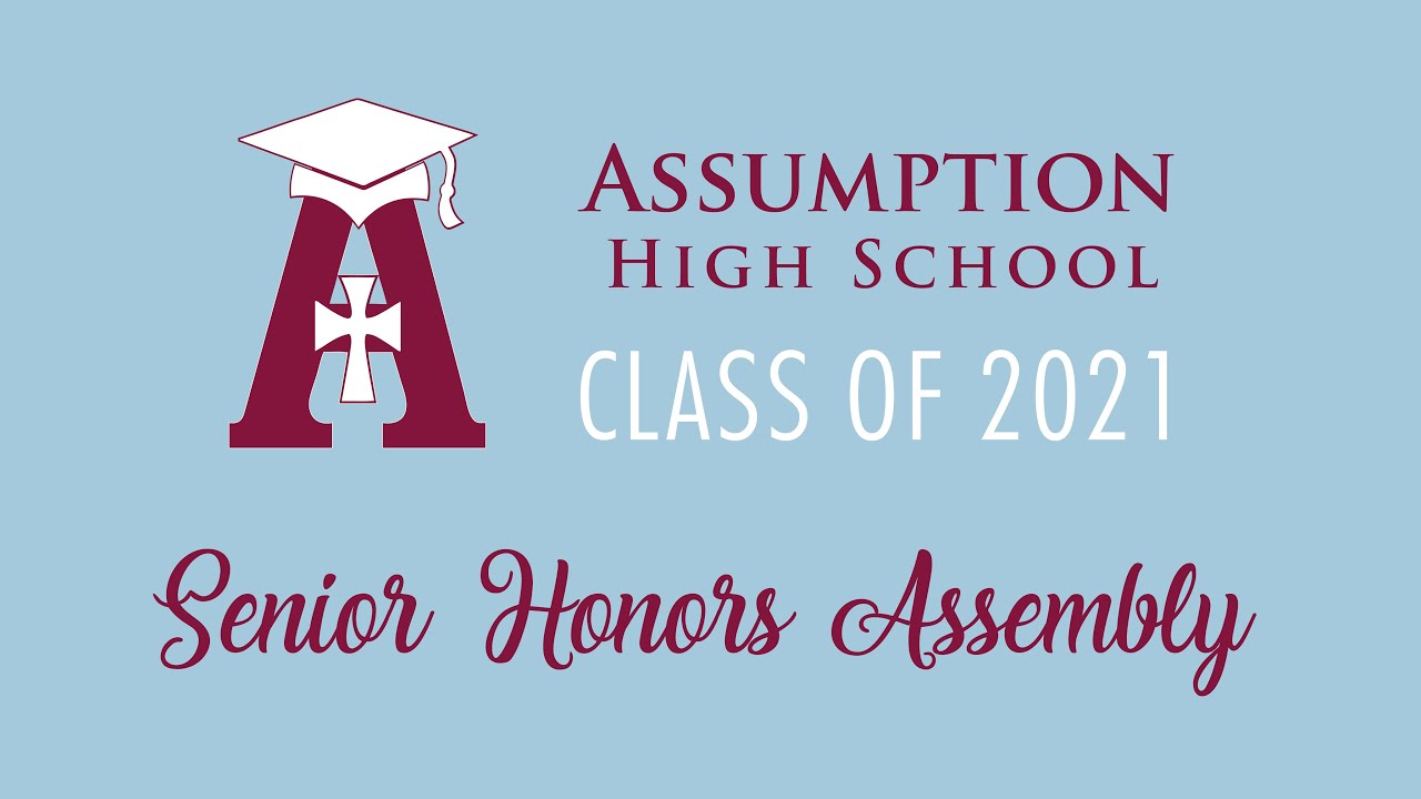 Class of 2021 Senior Honors Assembly - YouTube