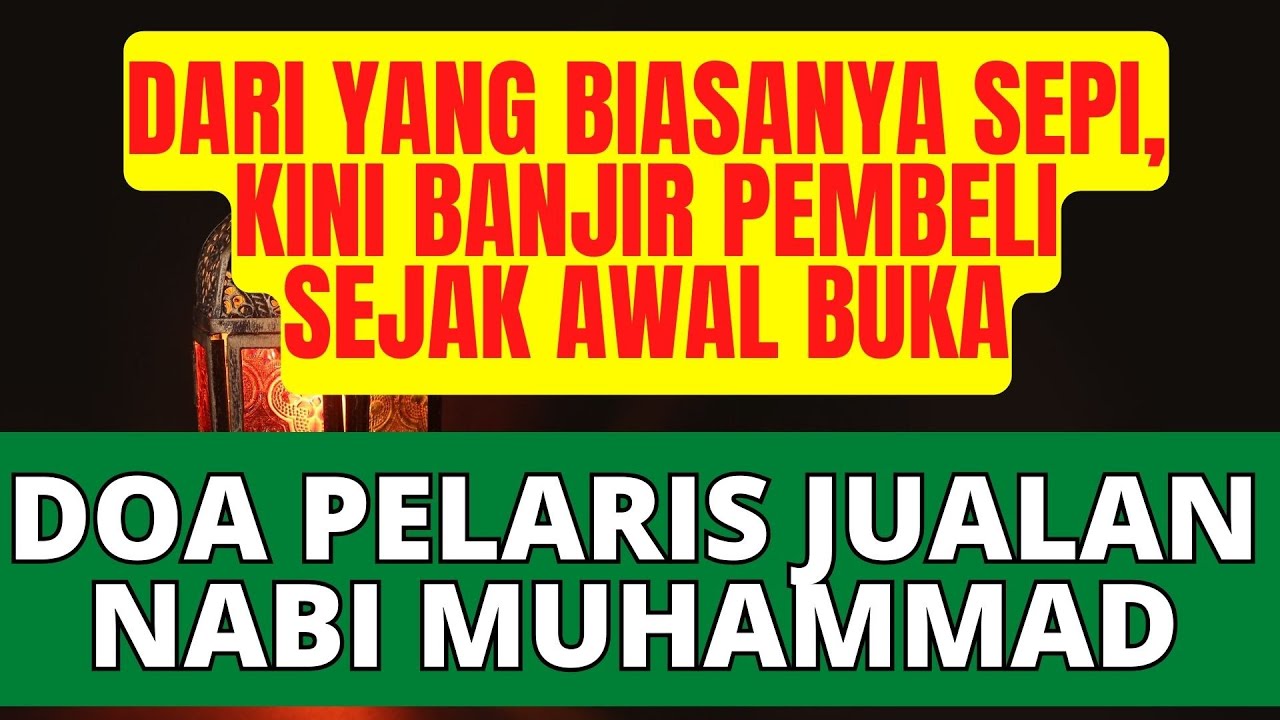 Doa Berjualan Online: Mengaitkan Usaha dengan Ridho Ilahi