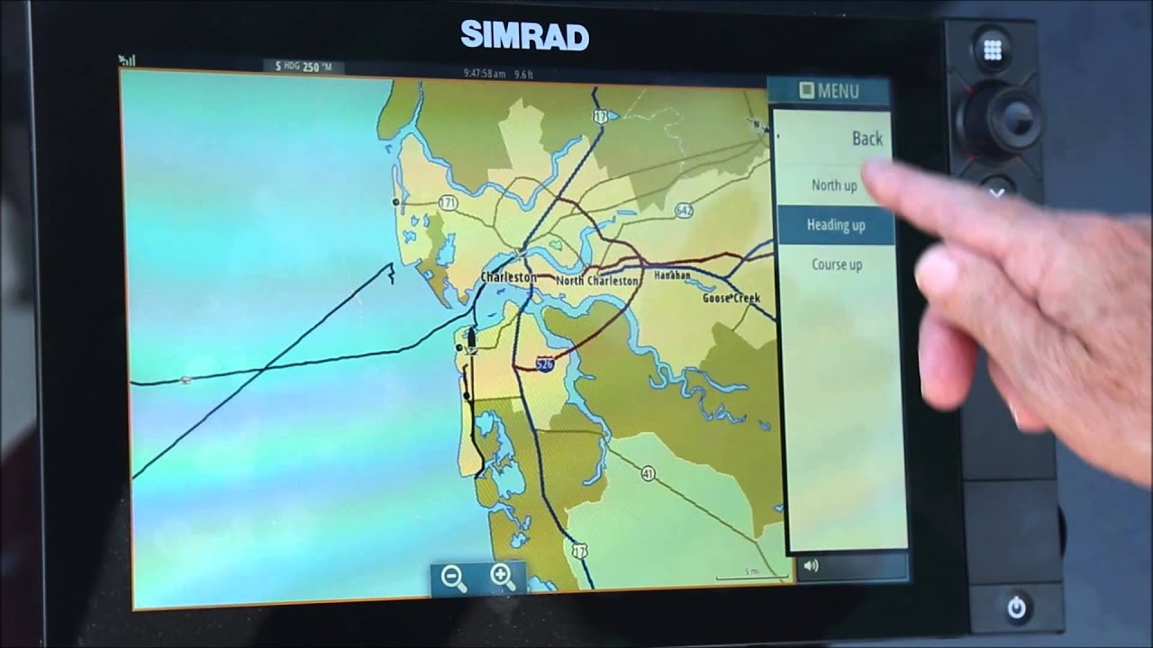 NSS evo2 setting chart orientation on nss evo2 Stuart Wood teaches some basic operations and quick f
