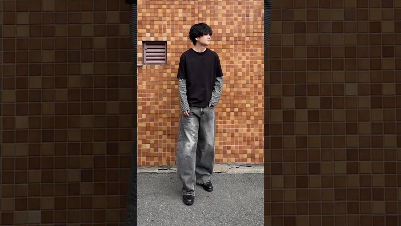 散歩にハマってるよん🚶🏻➡️ Tシャツレイヤードもいいっすね。