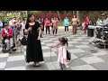 不到三岁的小女孩什么歌都会唱！又到公园玩喽！粉丝强烈要求。伤不起  屯门公园表演    2018  4 18