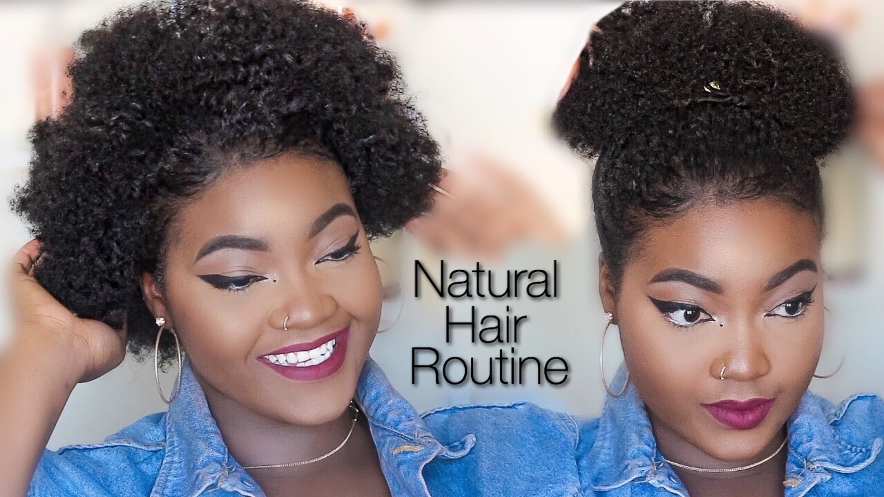 NATURAL HAIR WASH ROUTINE , STYLING & PRODUCTS - YouTube
