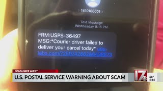 USPS warns of text/phone call scam