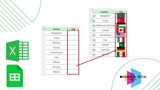 How to Display Country Flags in Excel & Google Sheets | Step-by-Step Tutorial screenshot 5
