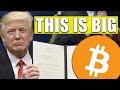 Trump Executive Order Just Changed EVERYTHING for Bitcoin!