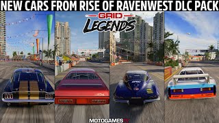 GRID Legends - 4 New Cars from Rise of Ravenwest DLC Pack