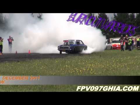 BLOWN V8 COROLLA ( CMEFRY ) 2011 BURNOUTS - ROAD T...