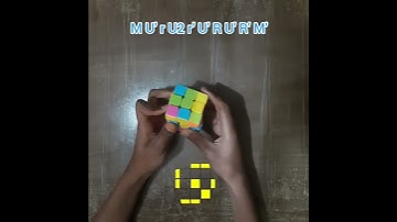 #OLL 4,cfop method #shorts