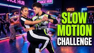 THE CURRENT DANCE CHALLENGE IS SLOW MOVES HOLDING ONE ANOTHER
