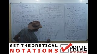 set theoretical notation