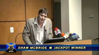 $318 Million Lottery Winner Shaw McBride Gives Away His Money Through the Grace of God   YouTube