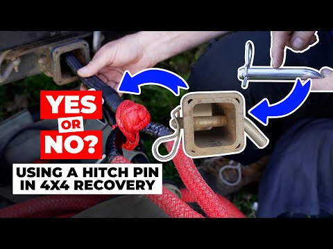 Should you use a hitch pin as a 4x4 recovery device? Is it a YES or NO