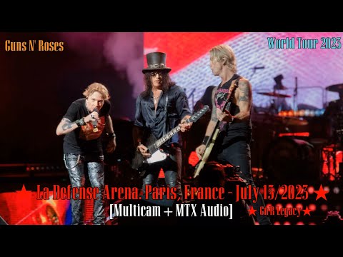 Guns N' Roses Live At París La Défense Arena, París - July 132023