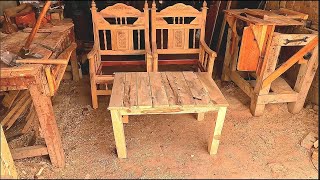 Building a Coffee Table |  Making a Garden Table from Wood | Woodworking Ideas by Amazing Skills 280 views 4 months ago 6 minutes, 13 seconds