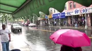Heavy thunderstorms slam Staten Island