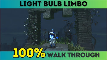 Astro Bot - Secret Level - Light Bulb Limbo 100% Walkthrough | All Bots & Puzzle Pieces Locations