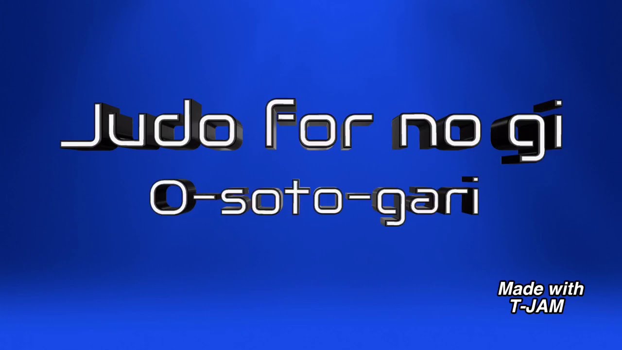 Judo for no-gi: leg technique major outer reap