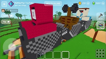 Block Craft 3D: Building Simulator Games For Free Gameplay#2325 (iOS & Android) | Train 🚂 Cart