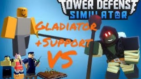 How Far Can You Go With Only Gladiator In Roblox TDS