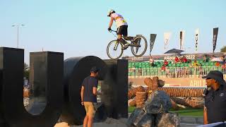 2022 Abu-Dhabi UCI Trials World Championships Men Elite 26" 1/2 finals