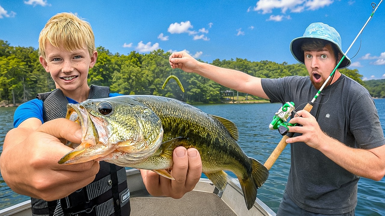 We Went Bass Fishing With SECRET Bait