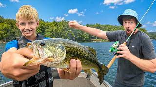 We Went Bass Fishing With SECRET Bait