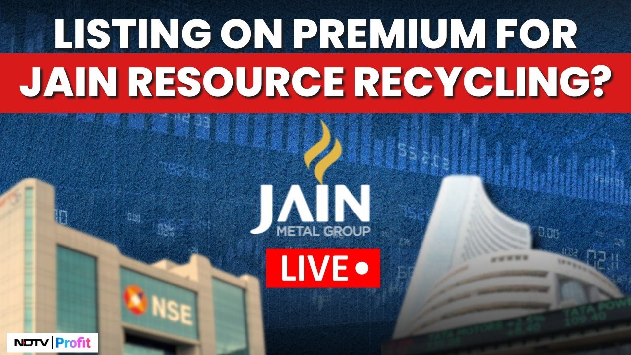 Jain Resource Recycling Ltd Listing LIVE I Jain Resource Recycling Share Price | IPO Listing LIVE