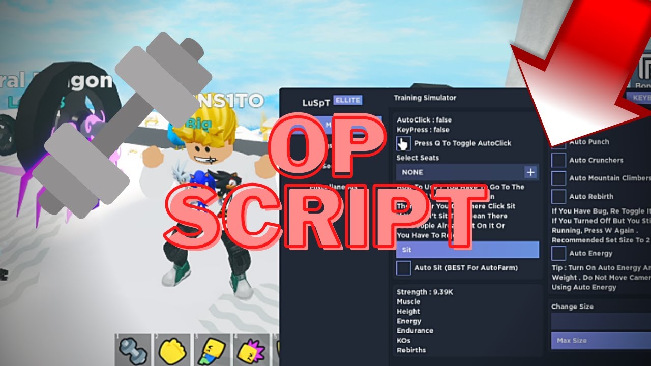 Training Simulator OP Autofarm Script Roblox (Pastebin) - YouTube