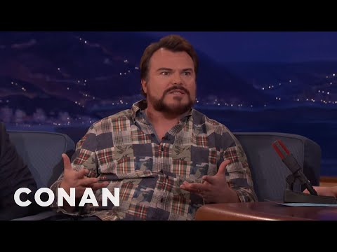 team coco comic con Jack Black: Trump Stole Tenacious D's Shtick - CONAN on TBS
