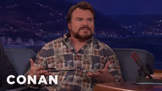 Jack Black: Trump Stole Tenacious D's Shtick | CONAN on TBS