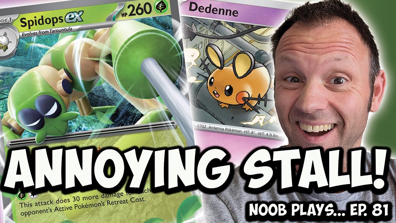 Noob Plays Spidops ex 🕷️ ! Opponent Stall I Pokémon PTCG Live
