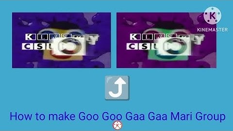 how to make klasky csupo goo goo gaa gaa mari group on kinemaster
