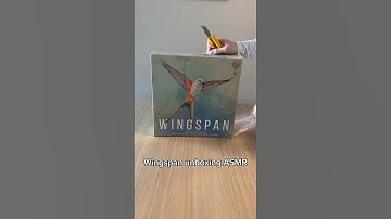 Unboxing Wingspan ASMR (the cutest board game that can be played SOLO!)