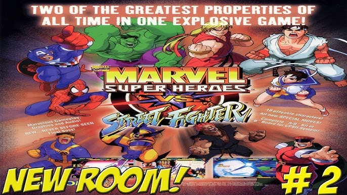 Marvel Super Heroes vs Street Fighter CPS2 Capcom Arcade Game - Works – Hot  Rod Arcade