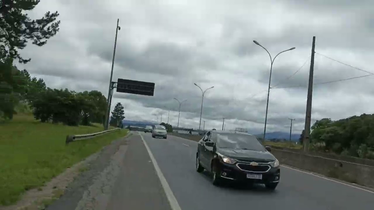 Saíndo de Quatro barras.munisipio metropolitana de curitiba.entrado na BR.116.