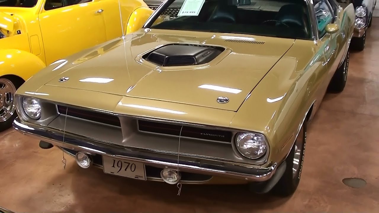 1970 Plymouth Cuda 440 Six Pack Mopar Muscle Car Youtube