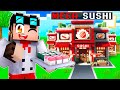 LAVORO per 24 ORE al SUSHU ALL YOU CAN EAT SU MINECRAFT