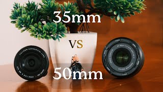 23mm vs 35mm (35mm vs 50mm FF): Why 50mm Feels Right