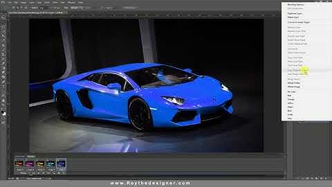 How to Create Animation | Car Color Changing animation in Adobe Photoshop
