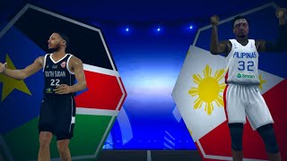 LIVE NOW Gilas Pilipinas vs South Sudan | FIBA QUALIFIERS  | MARCH 19, 2024 | FIBA2K CPU VS CPU