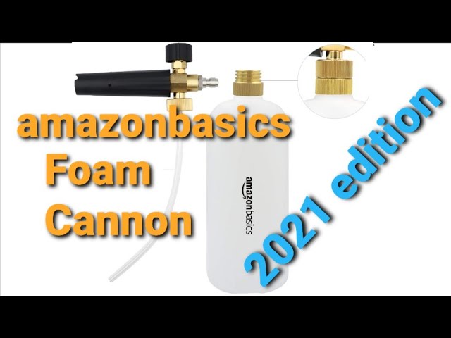 Snow Foam Lance Cannon Soap Bottle Sprayer For Pressure Washer Gun Jet Car  Wash