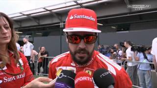 F1 2014 Brazilian Grand Prix - Alonso Post-Qualifying