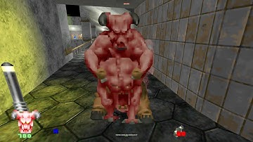 Brutal Doom v21 Baron Hell Fatalities Phobos Demons