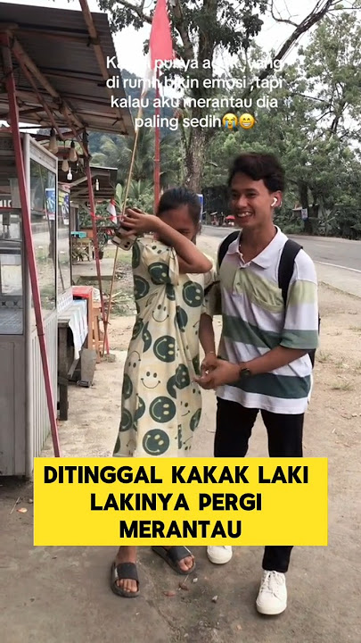 momen sedih ketika adik  menangis saat ditinggal merantau ‼️#nangis #sedih #adik #merantau