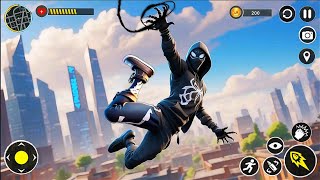 Black Spider Rope Superhero Mission City Game 2026 Part-2 - Android Gameplay screenshot 5