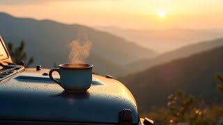 Cozy Morning in the Appalachian Mountains 🌄 Jeep Overlook & Coffee Ambience screenshot 5