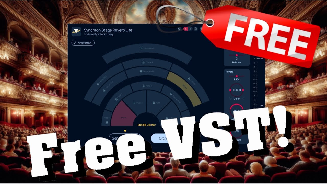 【New Free VST!】Amazing!😲$156→$0! Best VSL Reverb Synchron Stage Reverb ...